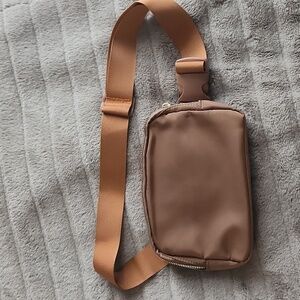 Brown belt bag